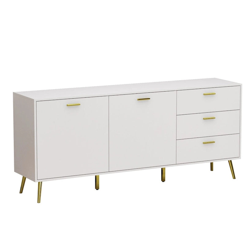 Buffet Bahut avec 3 Tiroirs et 2 Portes