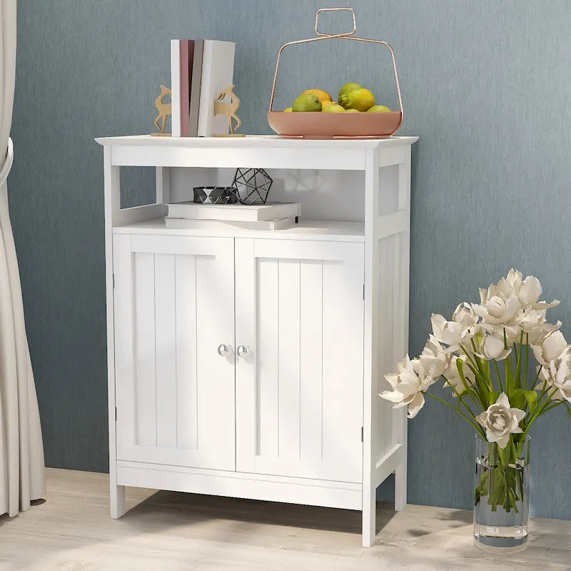 Meuble de rangement autoportant pour salle de bain
