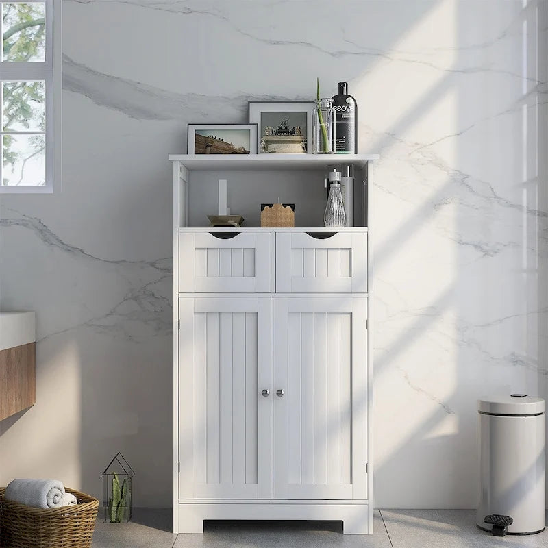 Meuble de rangement autoportant pour salle de bain