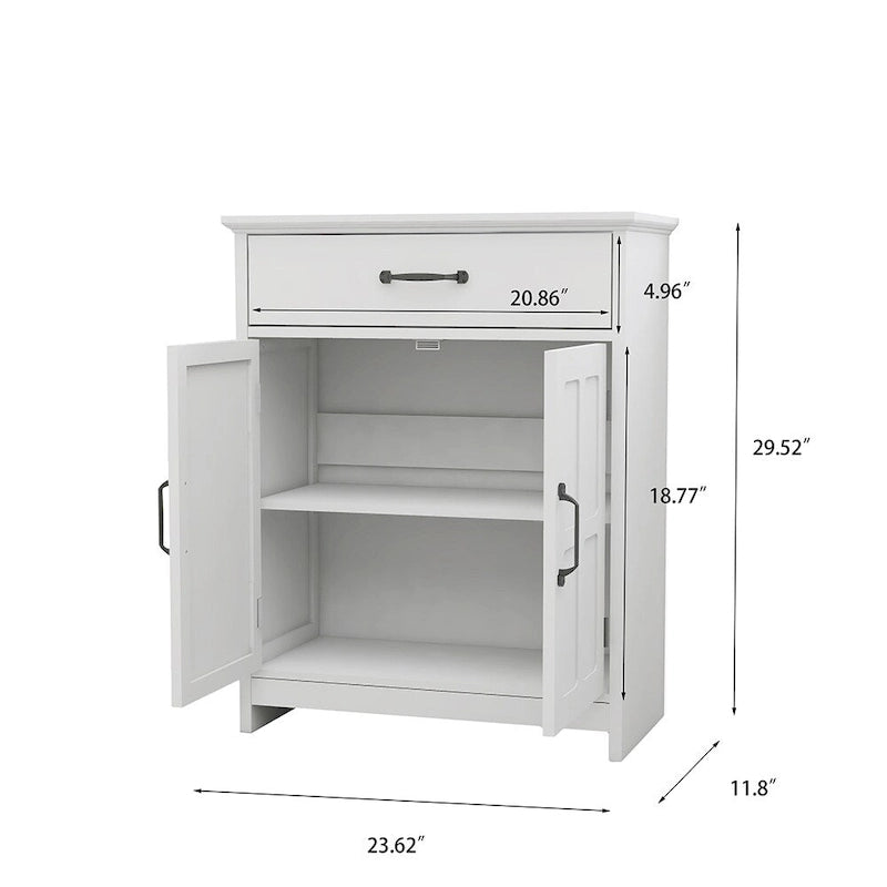 Meuble de rangement autoportant pour salle de bain