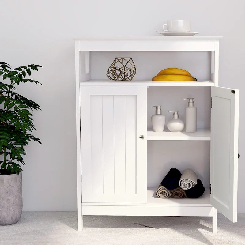 Meuble de rangement autoportant pour salle de bain