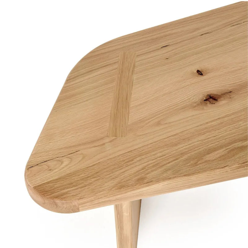 Table basse libre en bois naturel moderne
