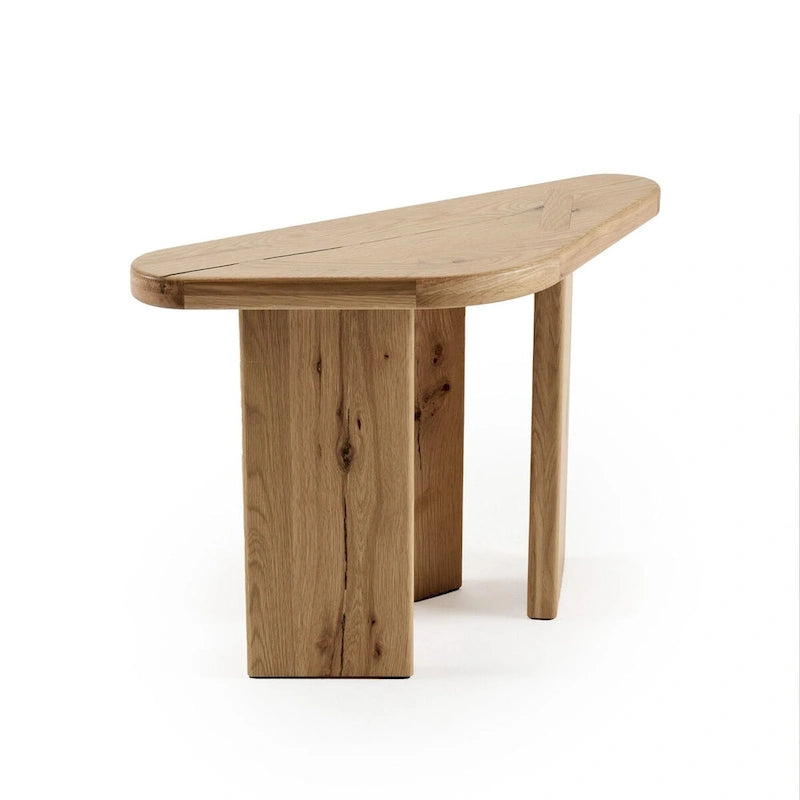 Table basse libre en bois naturel moderne