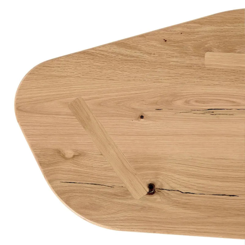 Table basse libre en bois naturel moderne